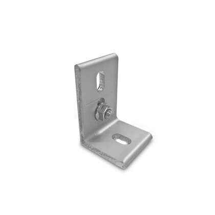 304001C Serrated L-Foot, Clr