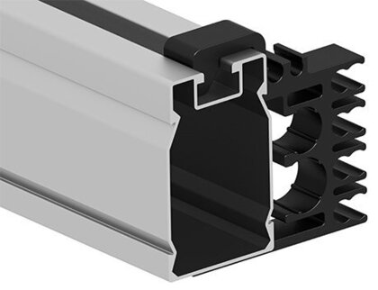 C10055-BK1 Wire Management Clip, Black - Use Cat # WIRE-SMR100-B when inventory depleted