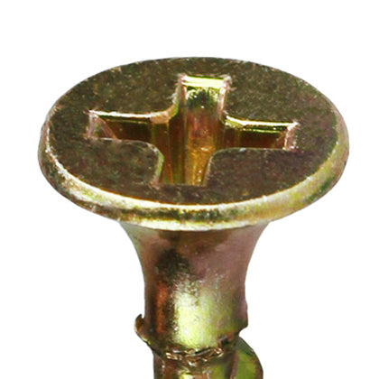 WR6114 Drywall Screw, 6 x 1-1/4, Phillips/Bugle, Coarse Thread, Yellow Zinc